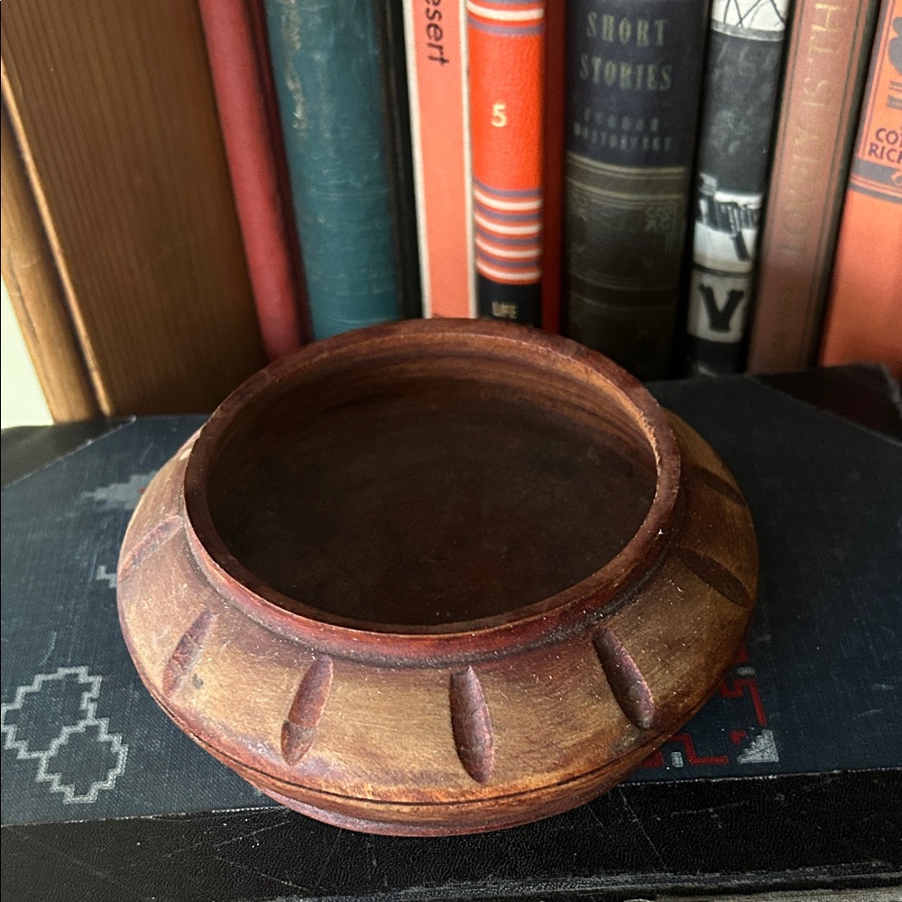 Rustic Wooden Bowl